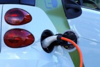 electric car being charged - Driving Tips For Better Fuel Economy - A Boost To Your Pocket & The Planet
