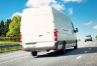 white van on sunny day - Improving Road Safety for Couriers and Delivery Drivers